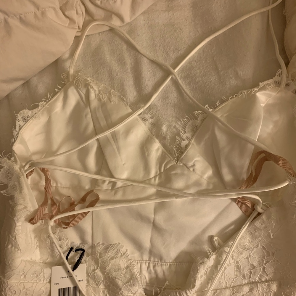 Ivory Jumpsuit - Picture 4 of 10